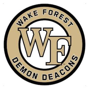 23 in. Wake Forest University Round Plug-in LED Lighted Sign