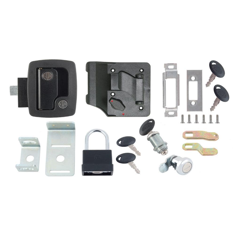 AP Products RV Keyed-A-Like Door Lock Kit - Premium in Black 013-6202 ...