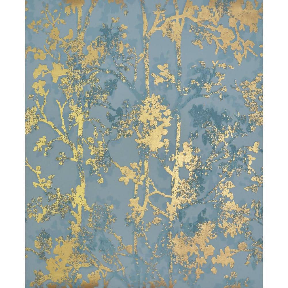 56.9 sq. ft. Shimmering Foliage Wallpaper price history on PriceWatchPro