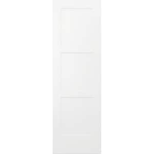 30 in. x 96 in. Birkdale White Paint Smooth Hollow Core Molded Composite Interior Door Slab