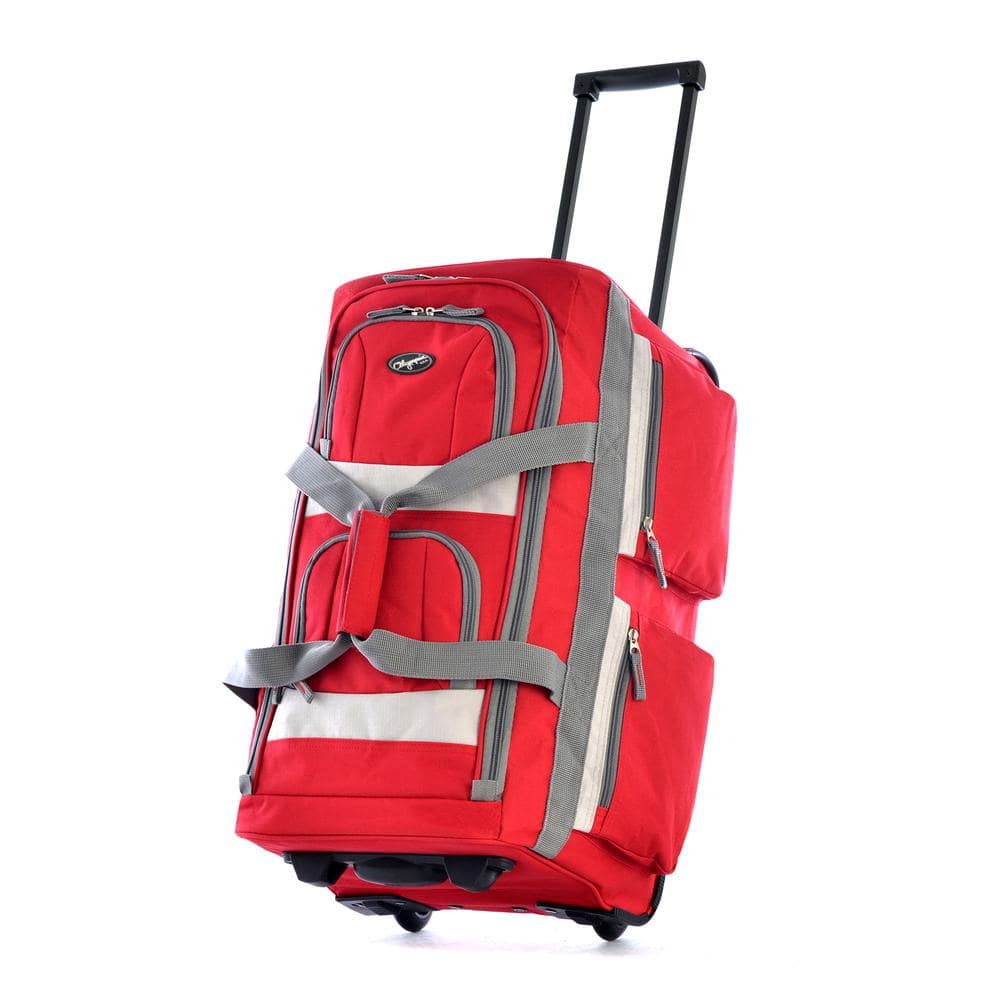 Upgrade Your Keepall 45 Bag with Red Leather Base Shaper - Protect Your  Luggage in Style!