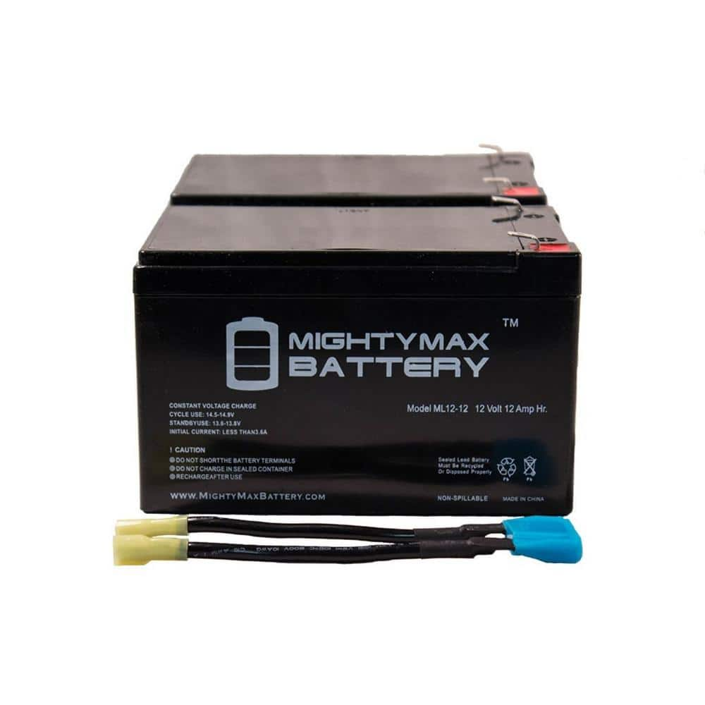 MIGHTY MAX BATTERY RBC6 UPS Complete Replacement Battery Kit For APC ...