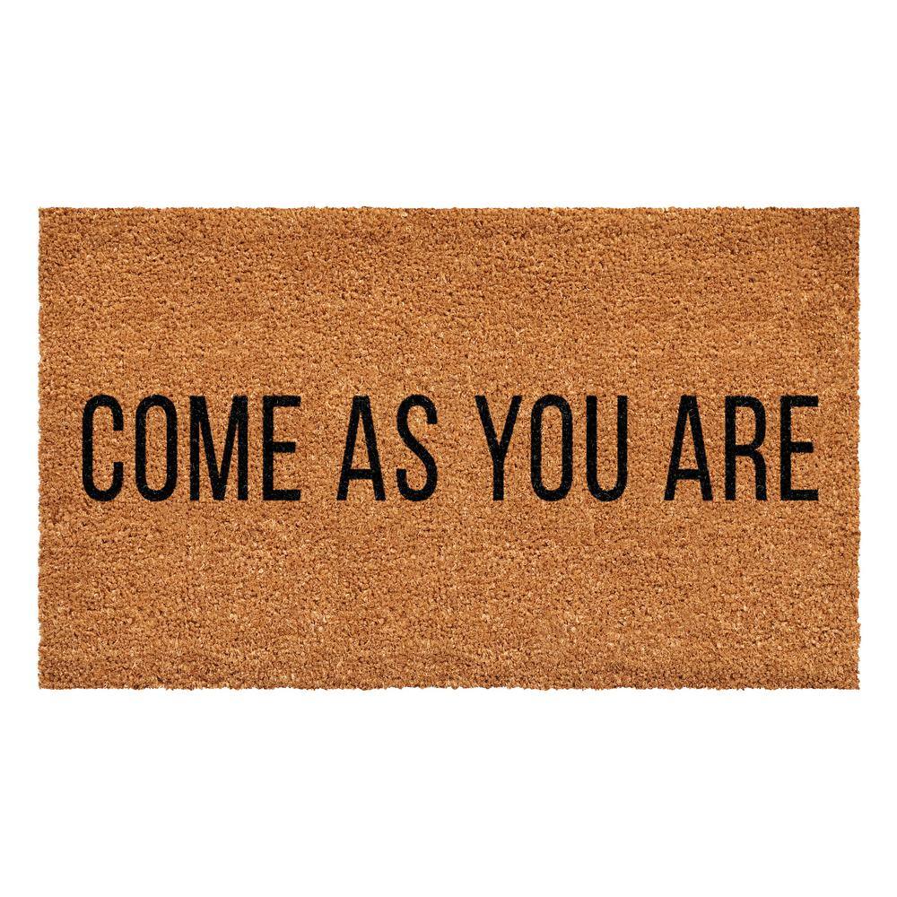 Come as you are 12 in. x 24 in. Door Mat price history on PriceWatchPro