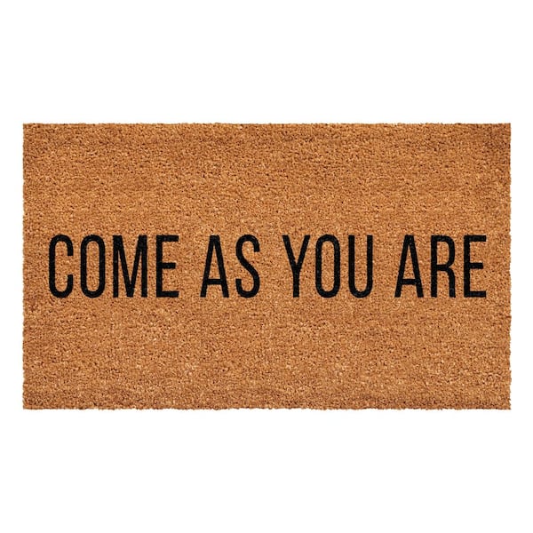 Calloway Mills Come as you are 12 in. x 24 in. Door Mat