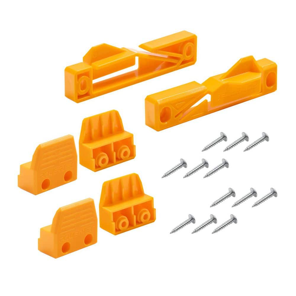 Track Saw Guide Rail Mount, 2PK - Universal ABS Wall & Ceiling Storage Rack with Mounting Hardware price history on PriceWatchPro
