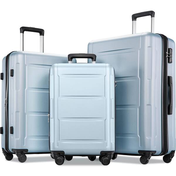 Silver Travelers Choice Maxporter 28 Rolling Trunk Luggage