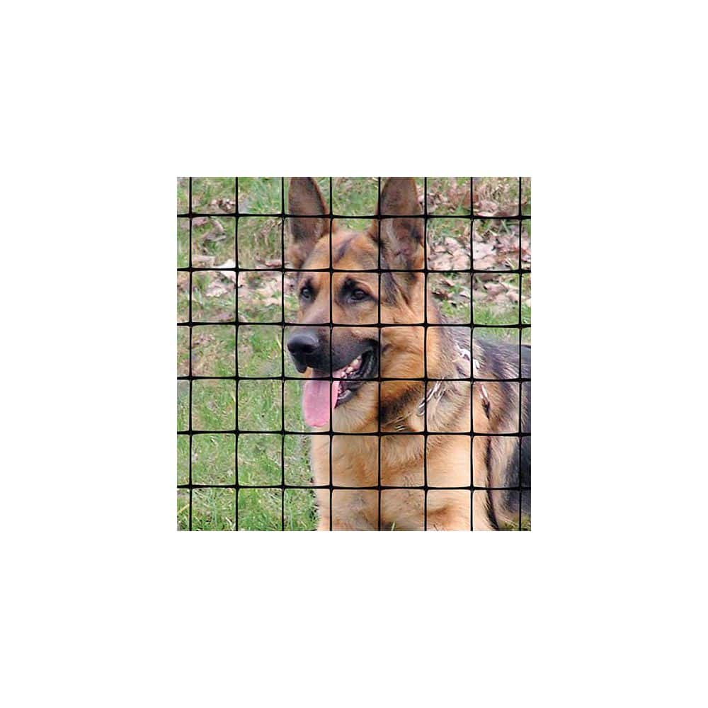 Tenax Black 5-ft x 100-ft Plastic Pet Fence