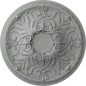 26" x 3" Tristan Urethane Ceiling (Fits Canopies up to 5-1/2"), Primed White