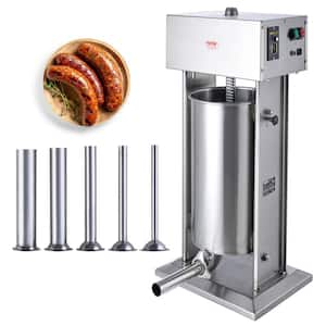 Electric Sausage Stuffer 2-5 L Vertical Meat Stuffer Made of Food-grade 304 Stainless Steel for Home, Commercial