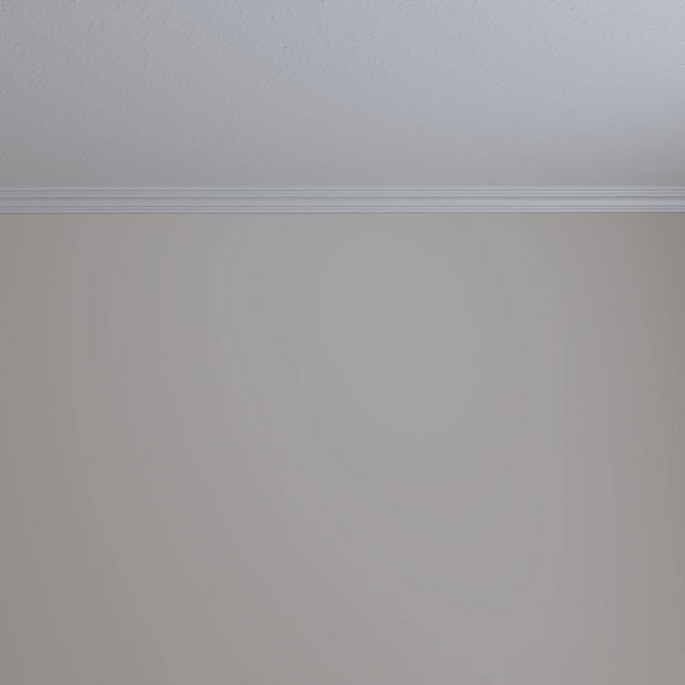 Salem White Polyurethane Crown Moulding 94.5" Length