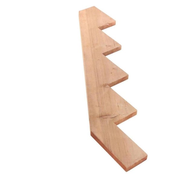 Construction Select 5-Step 1.5 in. x 11.25 in. Hem-Fir Pressure-Treated Wood Stair Riser