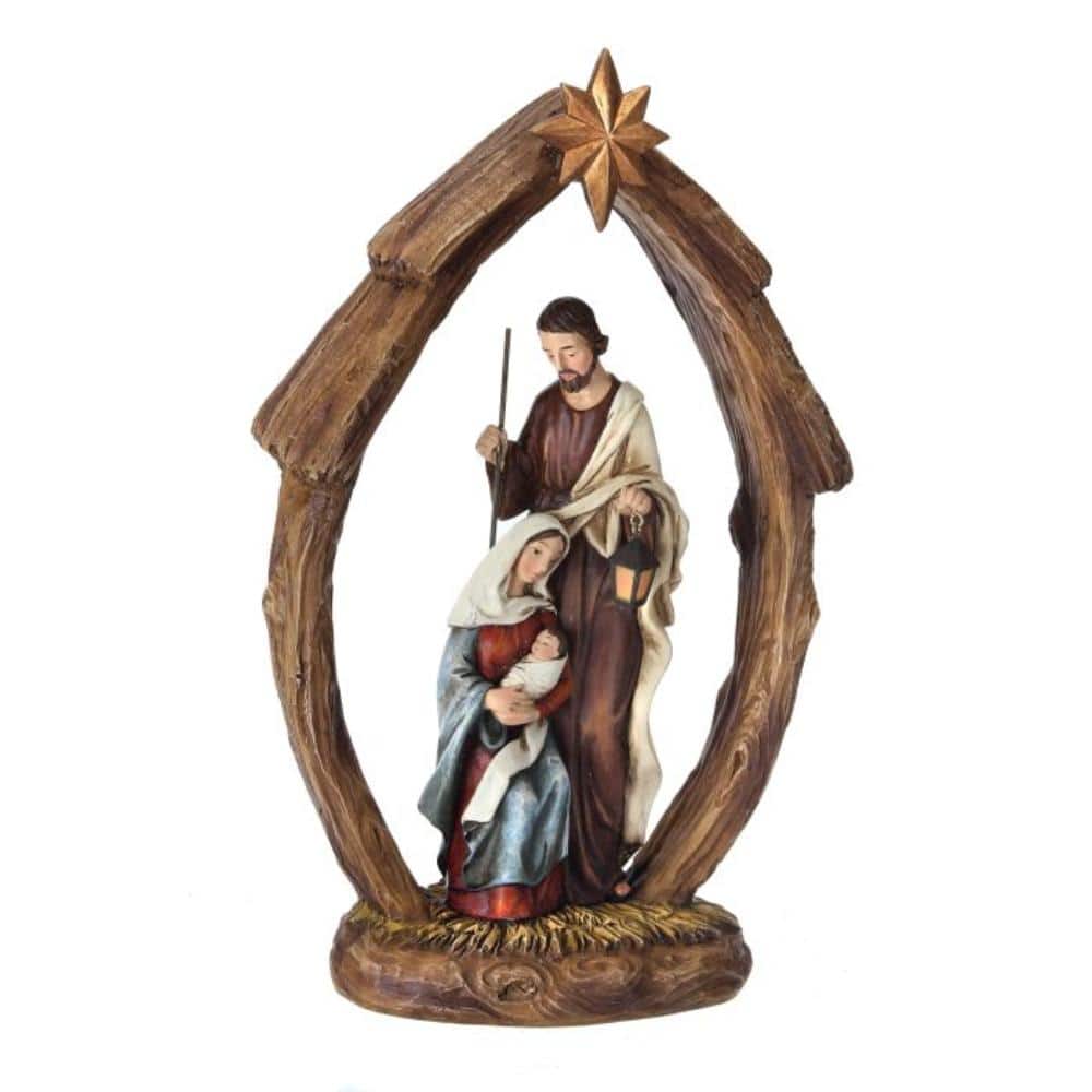 "12"" Resin Holy Family In Arch With Star" price history on PriceWatchPro