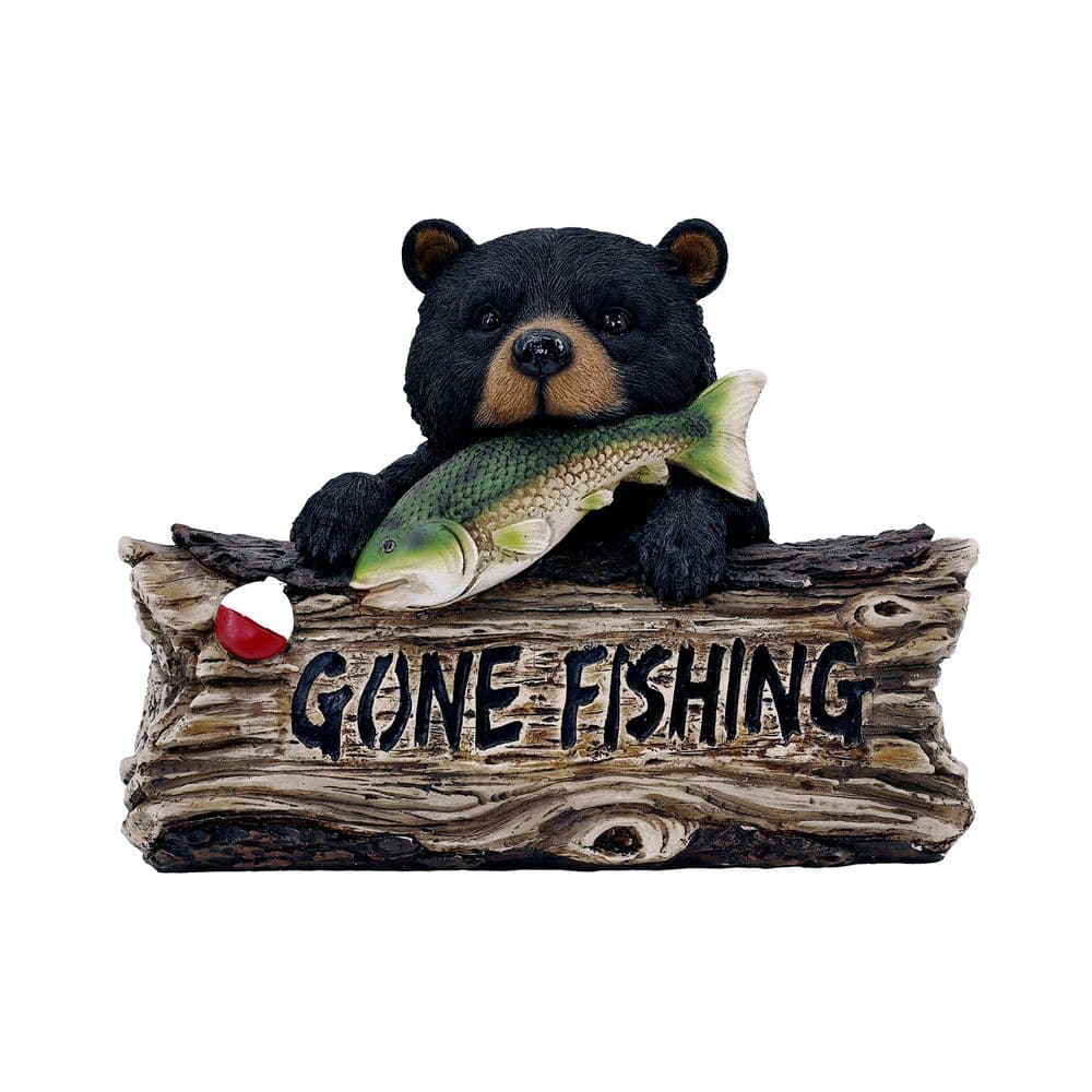 Black Bear W/Gone Fishing Sign price history on PriceWatchPro