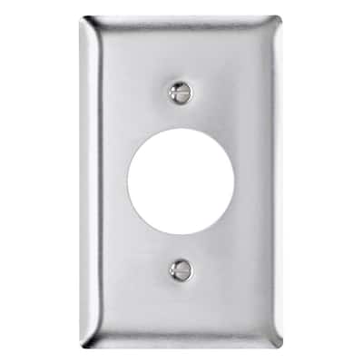 Single Outlet Wall Plate/Panel Plate/Cover Modern Green Handprint 1-Gang Device Receptacle Wallplate Light Panel Cover 