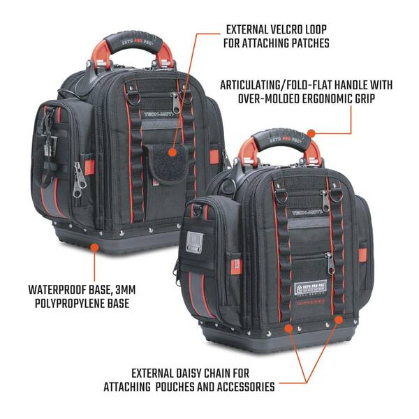 VETO PRO PAC 16 in. TECH-MCTP Infrared Tech Compact/Tall Tool Bag