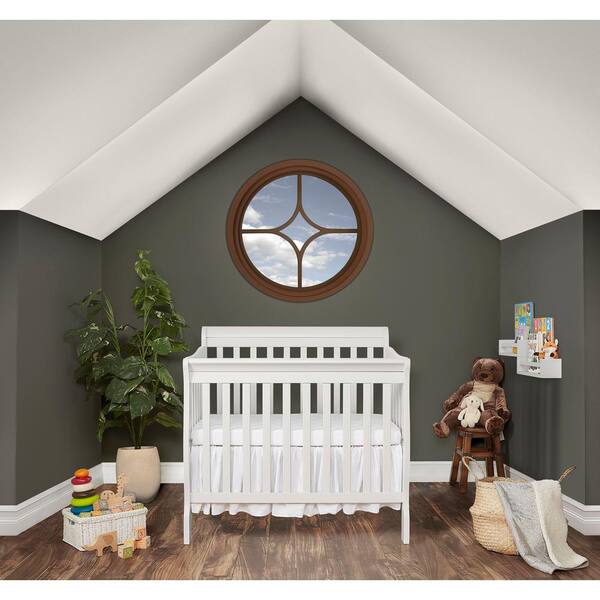 mini crib with drop side