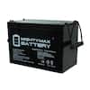  Mighty Max Battery Batería de 12V 100AH para paneles solares  RENOGY PV : Electrónica
