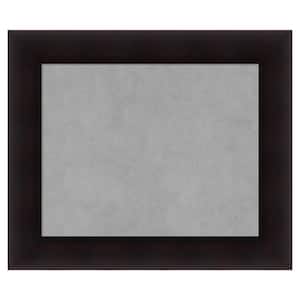 Portico Espresso 26 in. x 22 in. Framed Magnetic Board