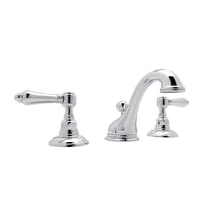 Viaggio 8 in. Widespread 2-Handle Bathroom Faucet in Polished Chrome