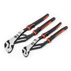 Z2 Auto-Bite Tongue and Groove Plier Set with Dual Material Handle (2-Piece)