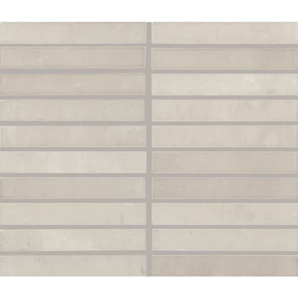 deleMO デリーモ Daltile Miramo Pearl 2-1/2 in. x 3 in. Glossy Ceramic Straight