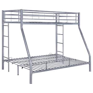 Hayward Silver Twin Over Full Bunk Bed