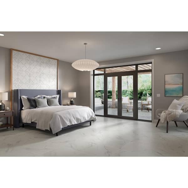 EMSER TILE Alluro Silver 9.02 in. x 9.02 in. Basketweave