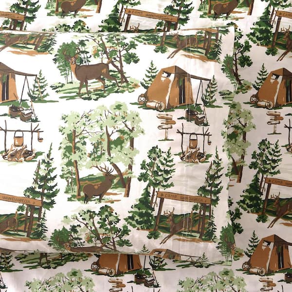 Makers Collective Camp Wandawega 4-Piece Multi-Colored 250-Thread