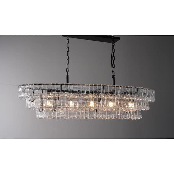 Modern Chandelier 54 in.18-Lights Gold Chandelier for Dining Room, Living Room, Foyer, Bedroom