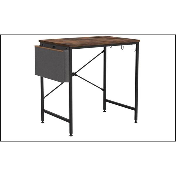 staples axis cherry desk