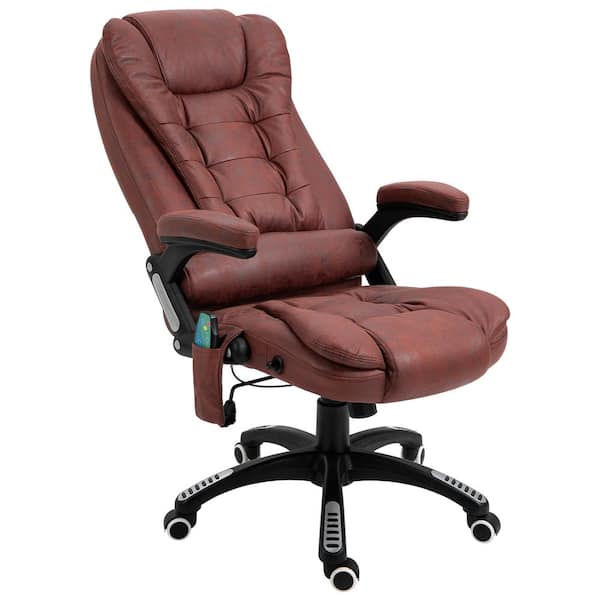 Office Ergomomic Heated Vibrating Massage Chair PU Leather Swivel Computer  Seat, 1 Unit - Harris Teeter