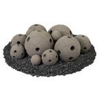 Lava Ceramic Rock Pebbles Fireproof Decorative Stones for Fire Pits and ...