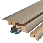 Montage Grey Oak 3/4 in. Thick x 2-1/8 in. Wide x 78-3/4 in. Length Laminate 4-in-1 Molding