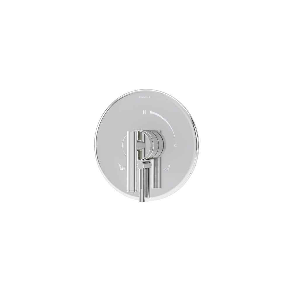 Dia Polished Chrome Wall Mounted Shower Valve Trim Kit