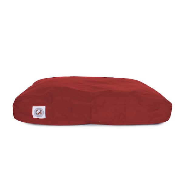 Carolina Pet Company Large Dark Red Brutus Tough Chew Resistant Pet Bed