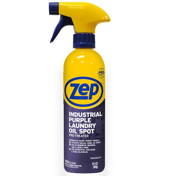 ZEP 16 oz. Industrial Purple Laundry Oil Stain Pre-Treater