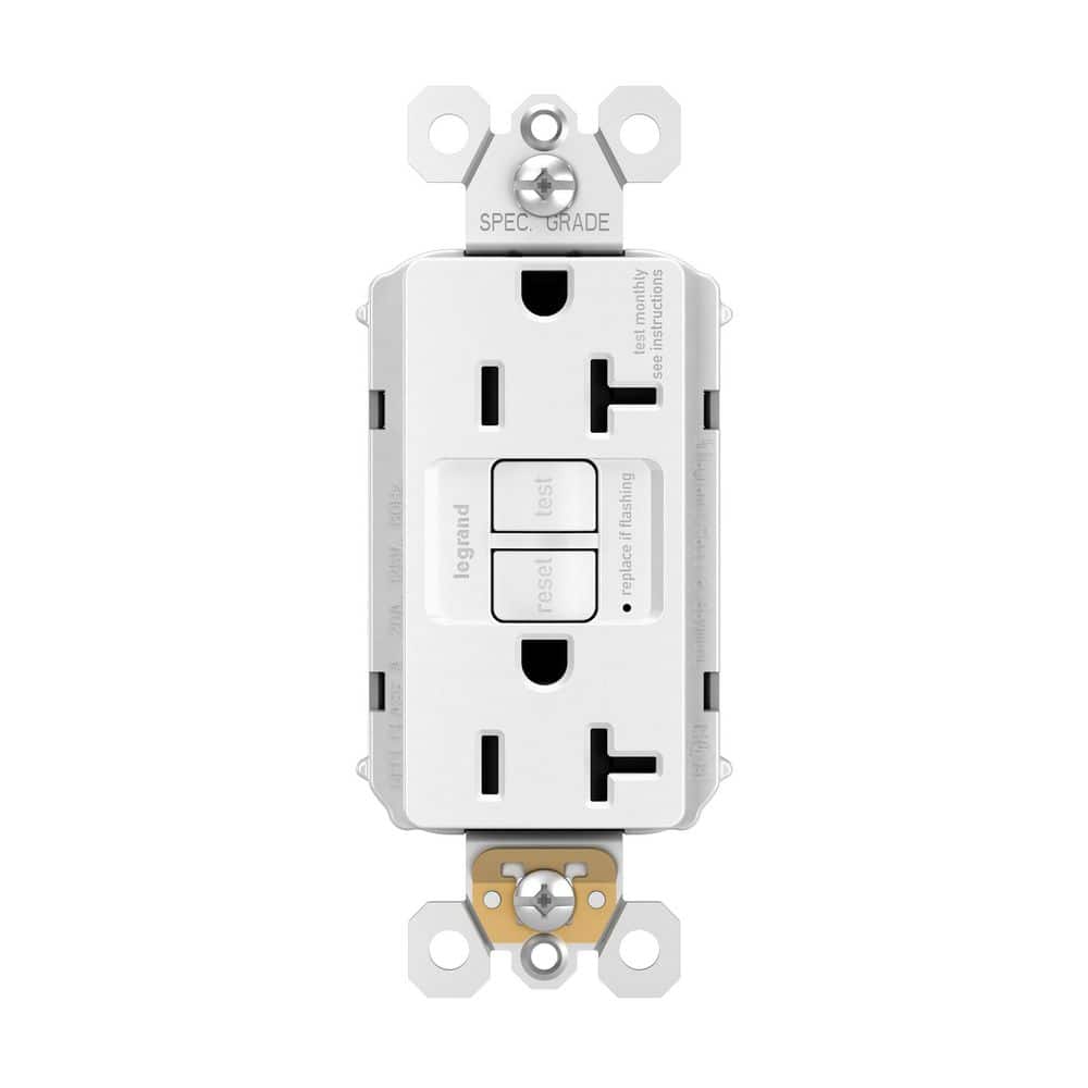 PlugTail 20 Amp GFCI Duplex Outlet White price history on PriceWatchPro
