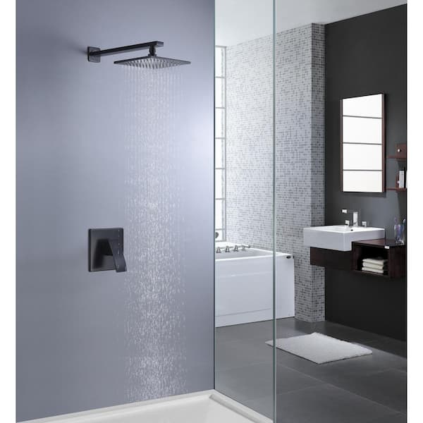 Viace Single-Handle 1-Spray Shower Faucet in Oil Rubbed Bronze (Valve Included)