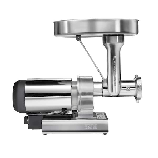 Weston Butcher Series #22 1 HP Electric Meat Grinder with Sausage Stuffing  Kit 09-2201-W - The Home Depot