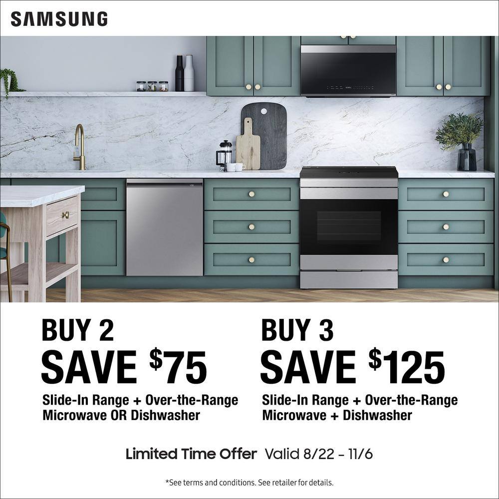 Samsung 6.0 Cu. Ft. White Glass Smart Gas Range with Griddle