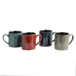 Global Crafts 10 oz. Red Mexican Pottery Ceramic Flared Coffee Mugs Mas  MC299MR-PAIR - The Home Depot