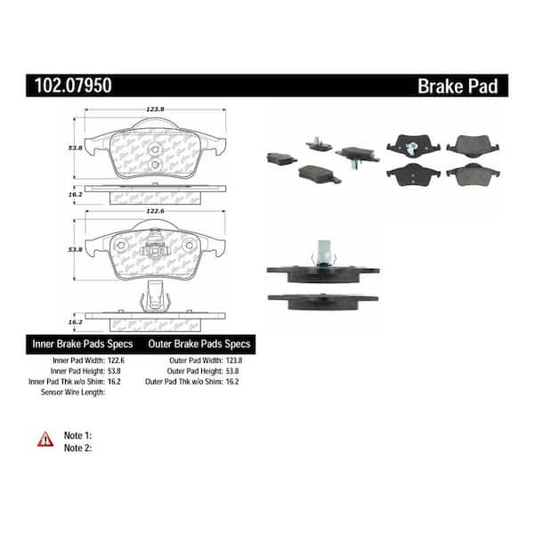 Centric Parts Disc Brake Pad Set