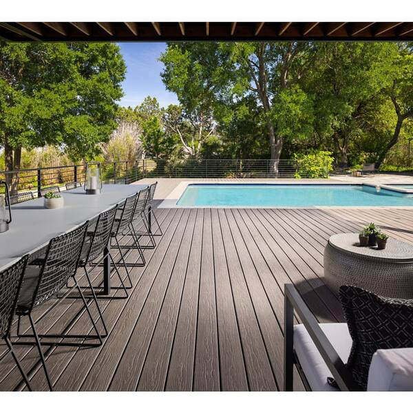 MoistureShield Vision CoolDeck Cathedral Stone Composite Decking