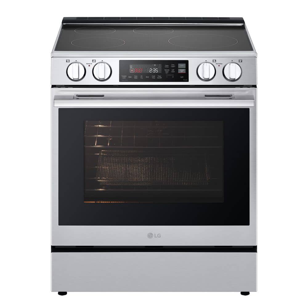 LG 30 in. 6.3 cu. ft. Smart 4-Element Induction Slide-In Range