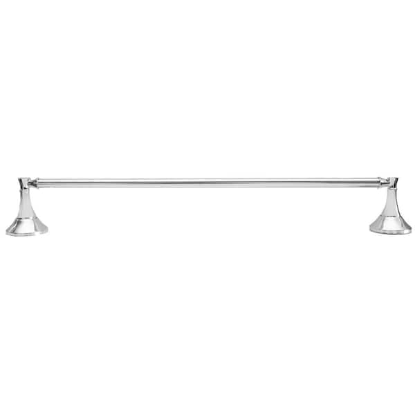 ARISTA Tamarack 24 in. Wall Mounted Towel Bar in Chrome