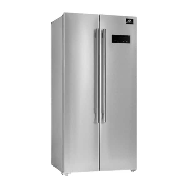 Forno Salerno 33 in. Side by side built-in refrigerator 15.6 cu ft 