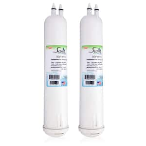 SGF-W71 Rx Compatible Pharmaceuticals Refrigerator Water Filter for 4396841, EDR3RXD1, EFF-6016A, EDR3RXD1 (2 Pack)