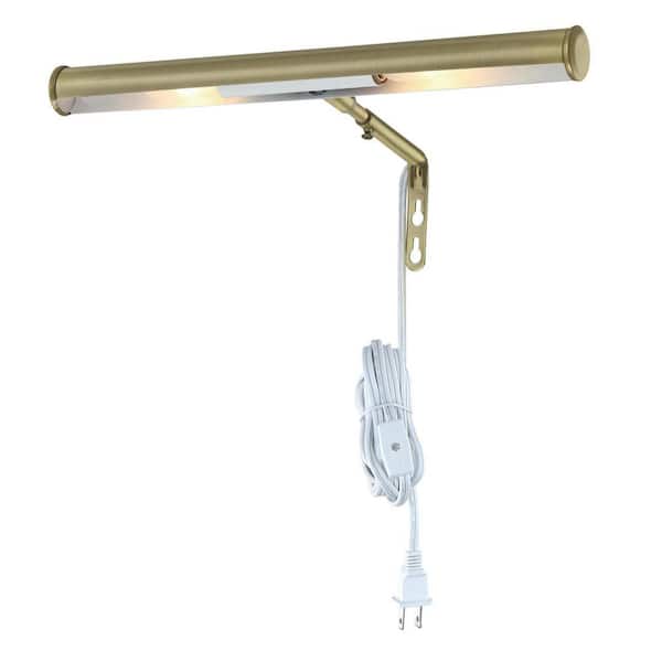 Polished Brass Westinghouse 75051 14" Adjustable Mount Picture Light Fixture 