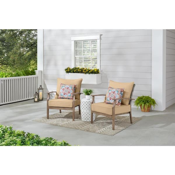 Wicker Outdoor Patio Lounge Chair, Wicker Look Outdoor Furniture