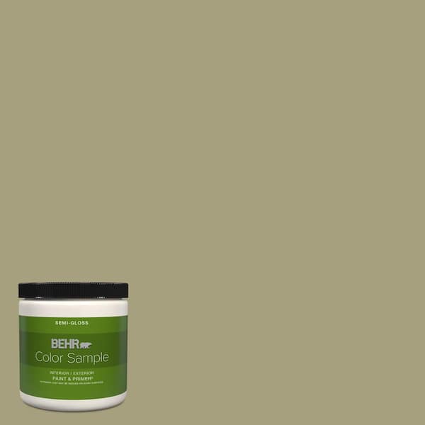 BEHR PREMIUM PLUS 8 oz. #S350-4 Sustainable Semi-Gloss Interior ...